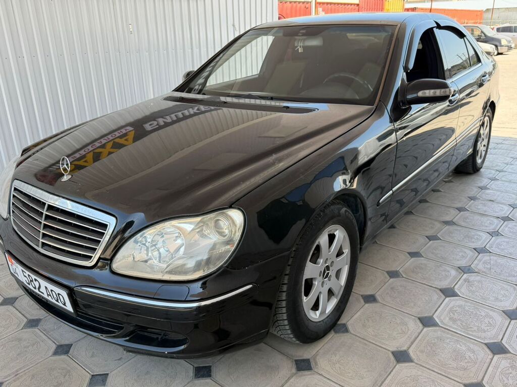Mercedes-Benz S-Class: 2003 г., 3.7 л, Автомат, Бензин, Седан: фото 1