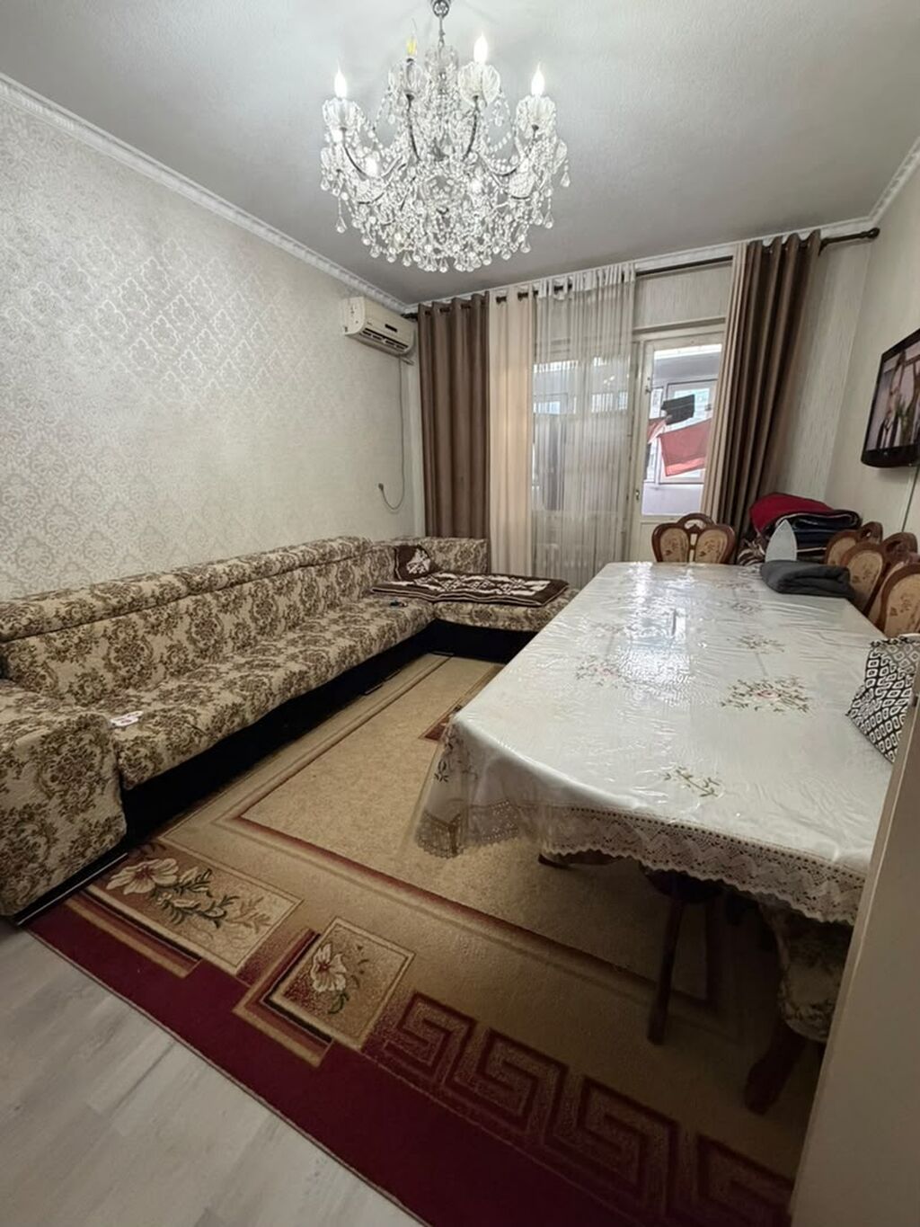 3 комнаты, 66 м², Тунгуч мкр 106 серия, 7 этаж, Косметический ремонт: фото 3