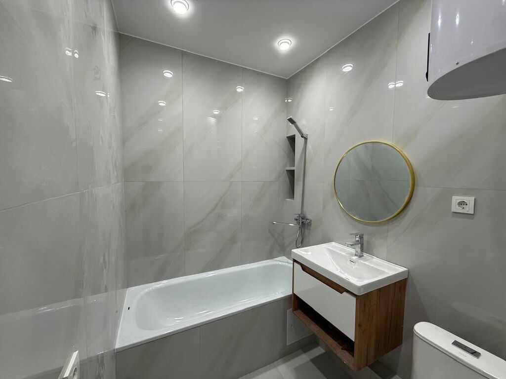 1 комната, 45 м², Ынтымак ж/м 106 серия улучшенная, 3 этаж, Евроремонт: фото 2