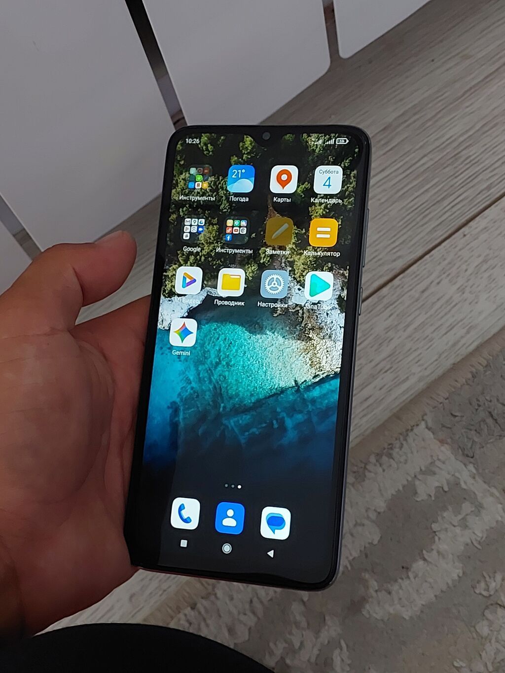 Смартфон Redmi Note 8 Pro хорошим состояние ремонта не был 128 Гб — фото 3