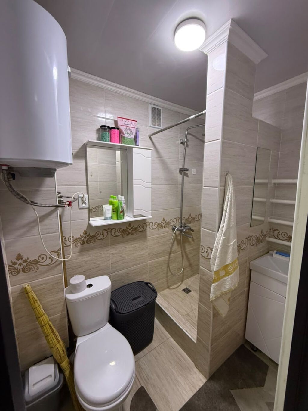 2 комнаты, 43 м², Пишпек Индивидуалка, 1 этаж, Свежий ремонт: фото 5