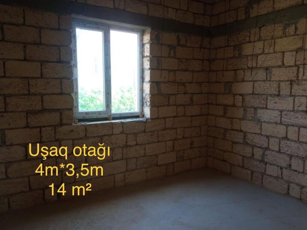 4 otaqlı, 185 kv. m, Kredit yoxdur, Təmirsiz