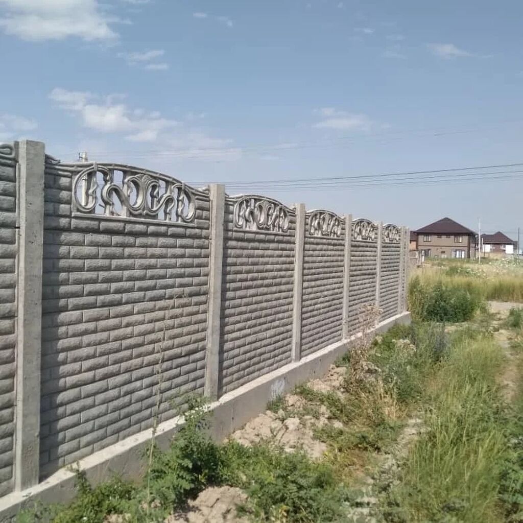 Бетонный еврозабор, Односторонний, Новый, В розницу,Безналичный расчет: фото 5