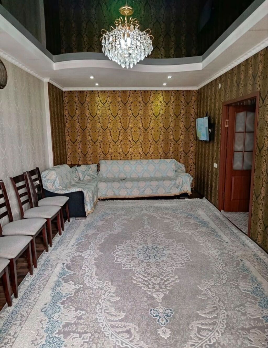 2 комнаты, 70 м², 7 мкр Элитка, 9 этаж, Евроремонт: фото 4