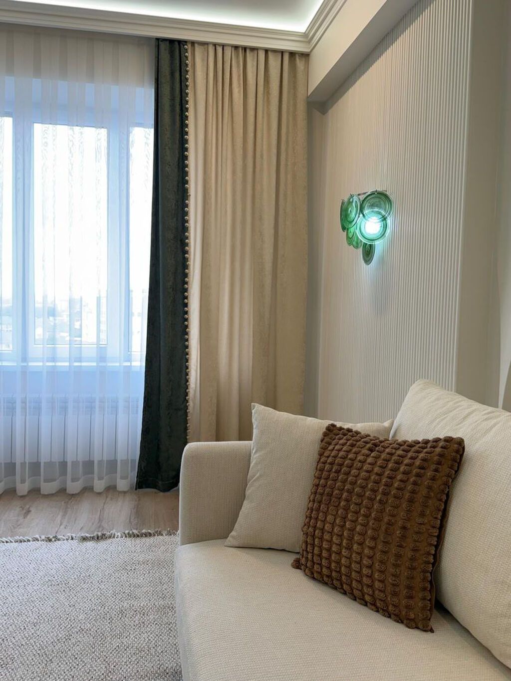 2 комнаты, 64 м², Элитка, Кок-Жар ж/м Элитка, 7 этаж, Дизайнерский ремонт: фото 5