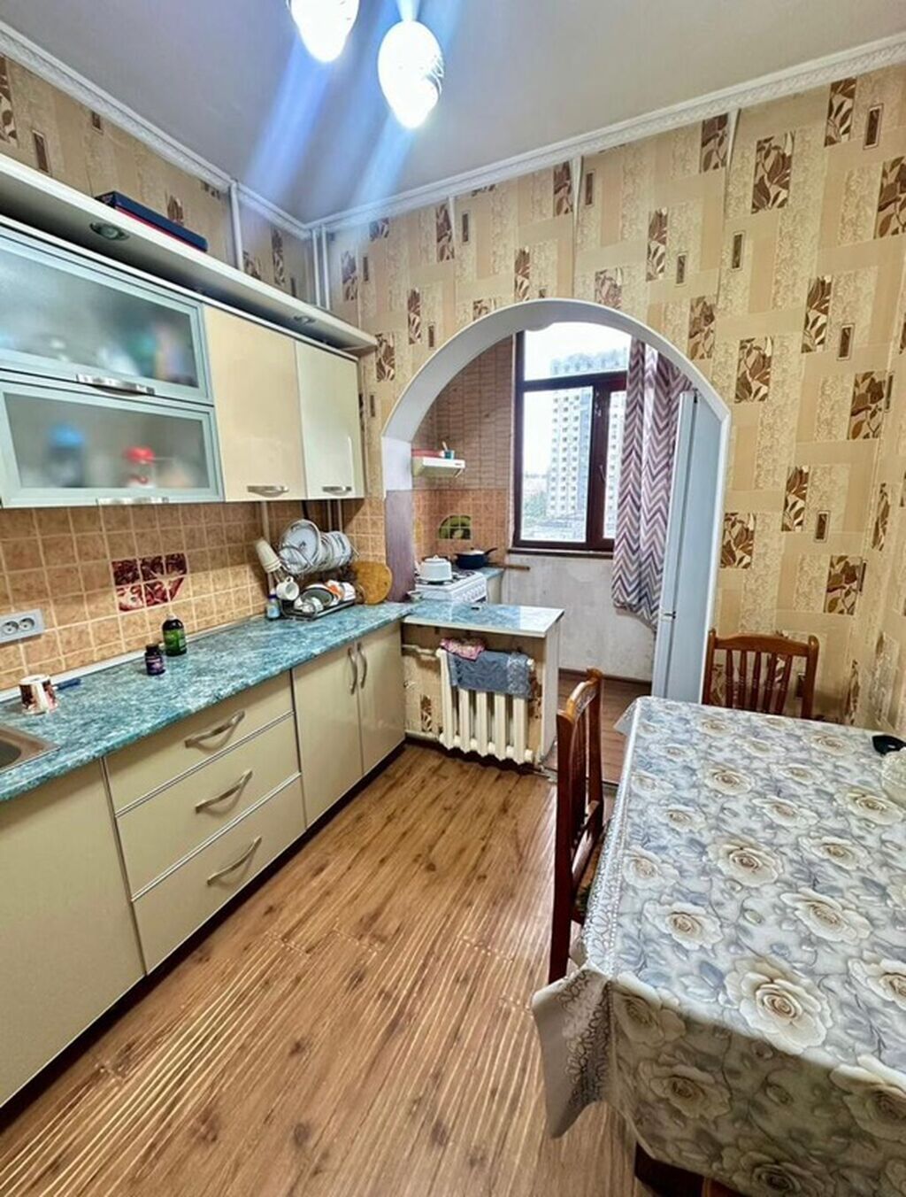 3 комнаты, 62 м², Пишпек 105 серия, 7 этаж, Евроремонт: фото 7
