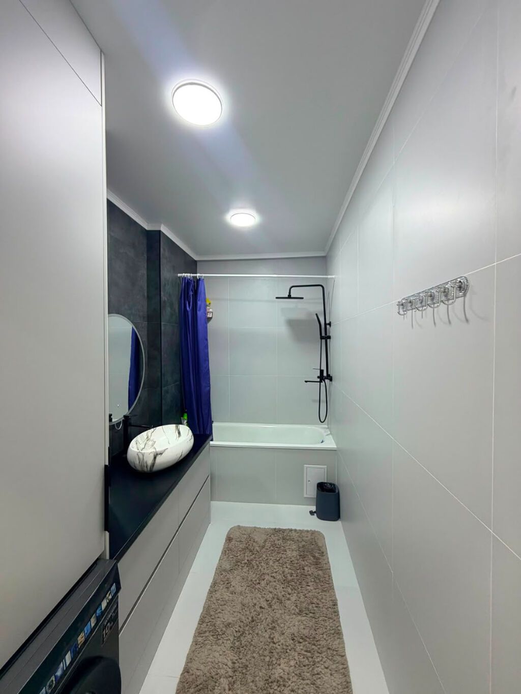2 комнаты, 85 м², Асанбай мкр Элитка, 4 этаж, Евроремонт: фото 4