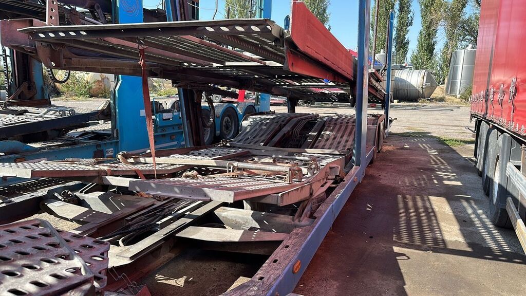 Прицеп, Сar carrier trailer, Б/у: фото 4