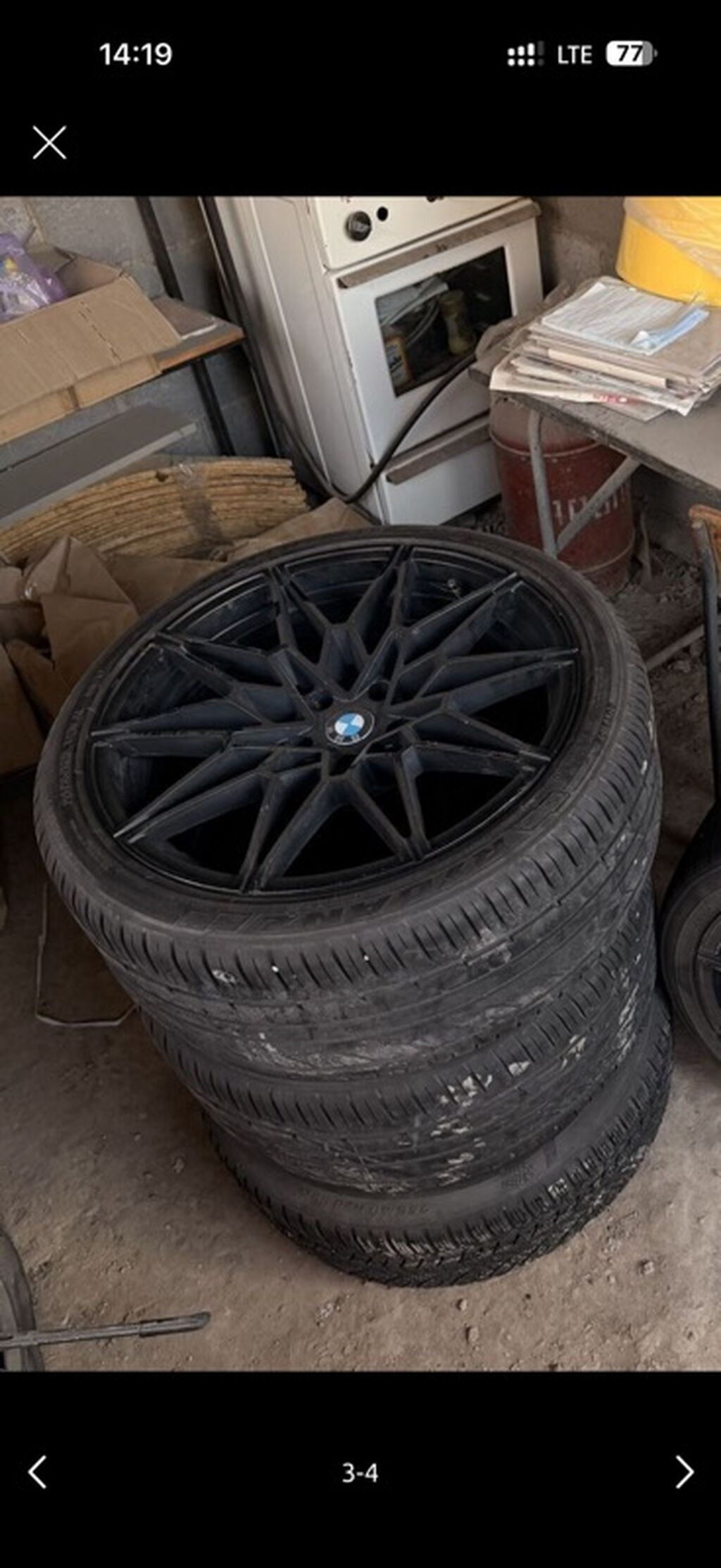 Колеса в сборе 275 / 40 / R 20, Лето, Б/у, Комплект, Легковые, Литые, отверстий - 5: фото 2