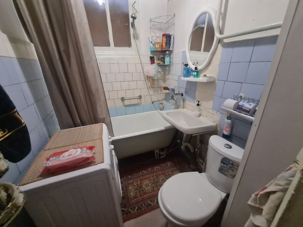 2 комнаты, 44 м², Золотой квадрат Хрущевка, 2 этаж, Старый ремонт: фото 6