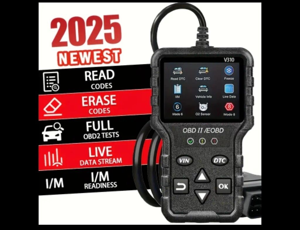 2025 Новая модель диагностического сканера OBD2 - полный режим OBDII: фото 2