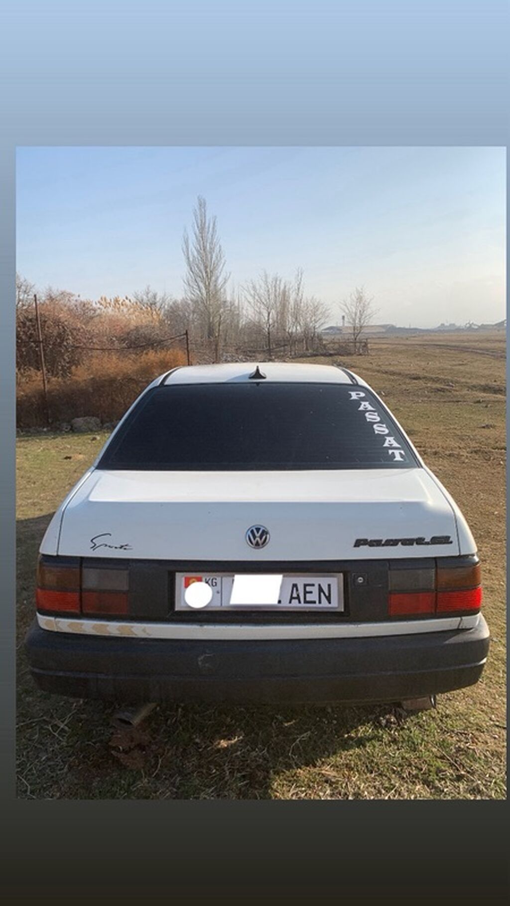 Volkswagen Passat: 1989 г., 1.8 л, Механика, Бензин, Седан: фото 2