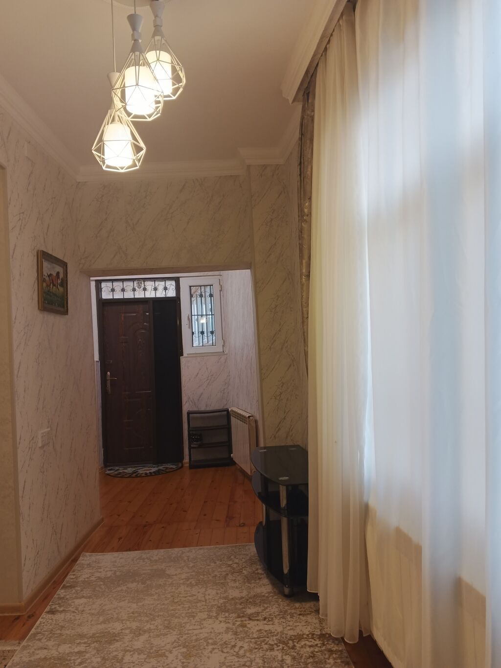 3 otaqlı, 100 kv. m, Kredit yoxdur, Yeni təmirli