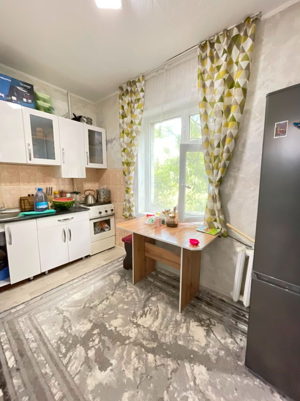 1 комната, 35 м², Кызыл Аскер 105 серия, 2 этаж, Евроремонт: фото 3