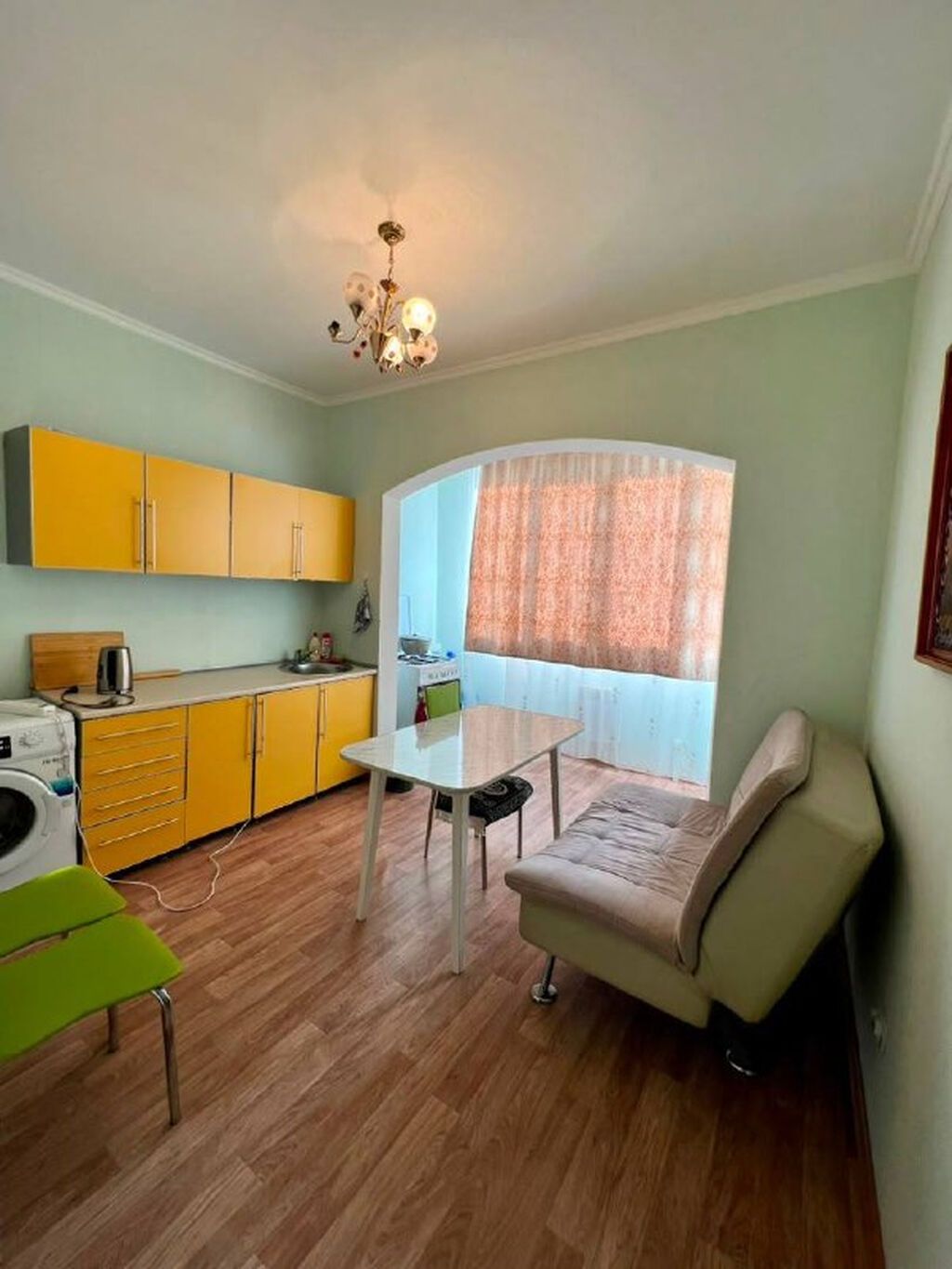 2 комнаты, 68 м², Кок-Жар ж/м 106 серия, 2 этаж, Косметический ремонт: фото 4