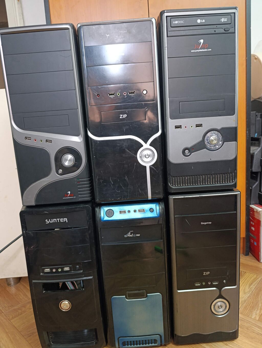 Системные блоки ATX формата (несколько штук), классические башенные: фото 2