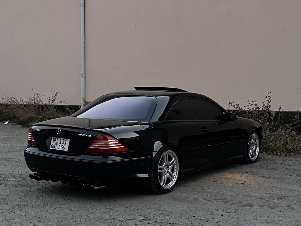 Mercedes-Benz CL- Class AMG: 2003 г., 5.5 л, Автомат, Бензин, Купе: фото 1
