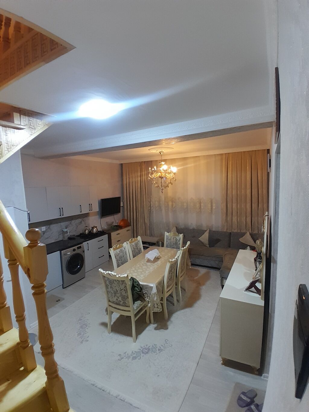 5 otaqlı, 95 kv. m, Kredit yoxdur, Yeni təmirli