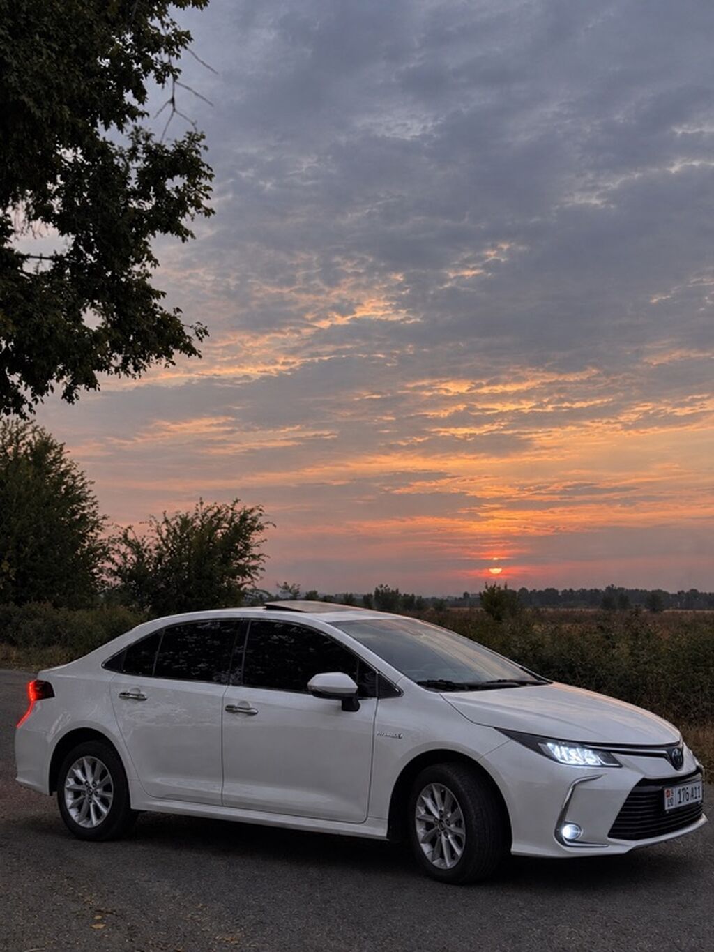 Toyota Corolla, 2021 г., 1.8 л, вариатор, гибрид, седан: фото 2
