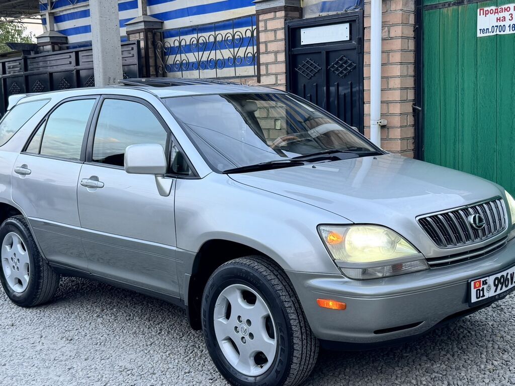 Lexus RX: 2001 г., 3 л, Автомат, Газ, Кроссовер: фото 1
