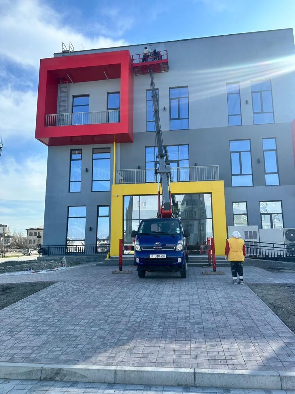 АВТОВышКА 18-20м,25,30м Бишкек Bongo King + опытный оператор Жүк: фото 3