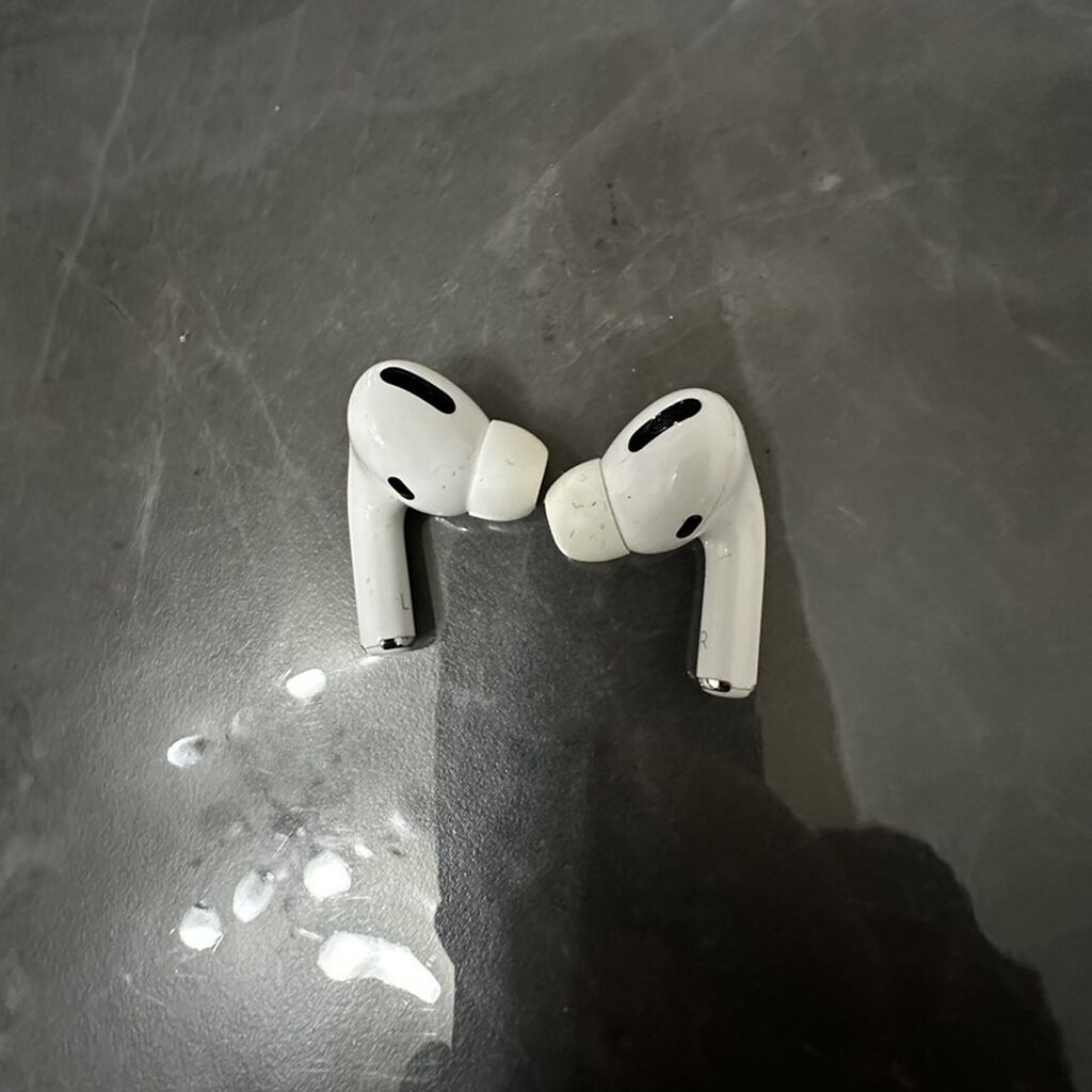 Беспроводные вакуумные наушники, Apple, AirPods Pro, Б/у: фото 4