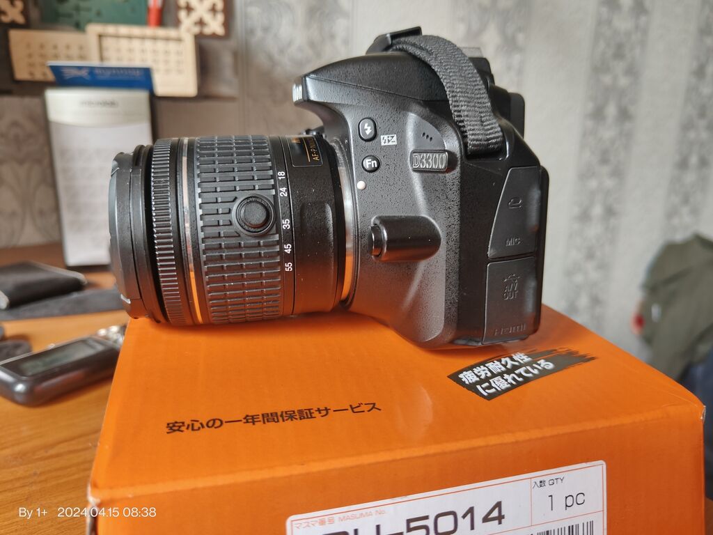 Nikon d3300 объектив 18-55 Full hd: 14000 KGS ▷ Фотоаппараты | Бишкек |  37999956 ᐈ lalafo.kg