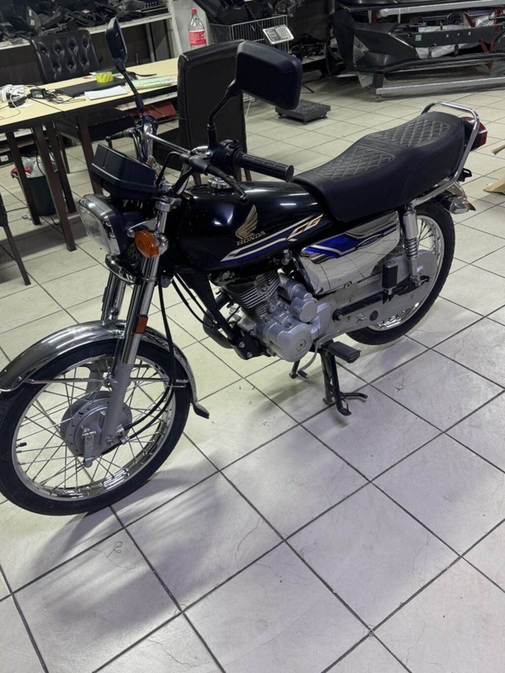Мотоцикл дорожный Honda CG (классика) 125 куб 5- ступка: фото 2