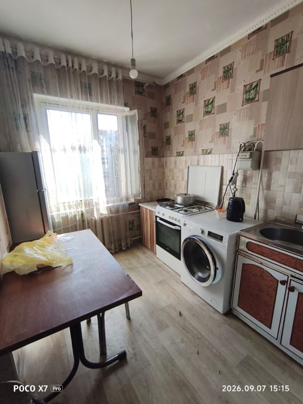 2 комнаты, 48 м², Центральная мечеть 105 серия, 5 этаж, Косметический ремонт: фото 1