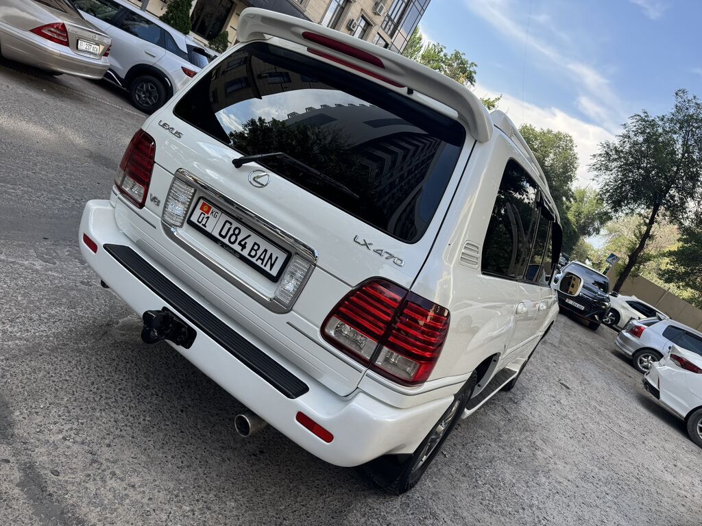 Lexus LX: 2004 г., 4.7 л, Автомат, Газ, Внедорожник: фото 8