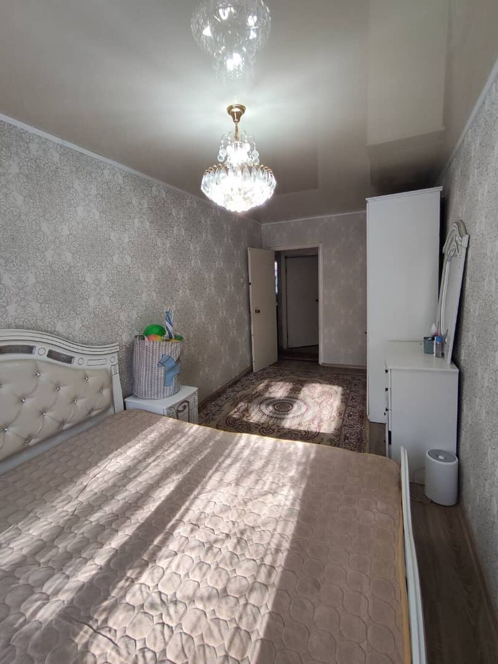 3 комнаты, 58 м², Центральная мечеть 104 серия, 1 этаж, Старый ремонт: фото 7