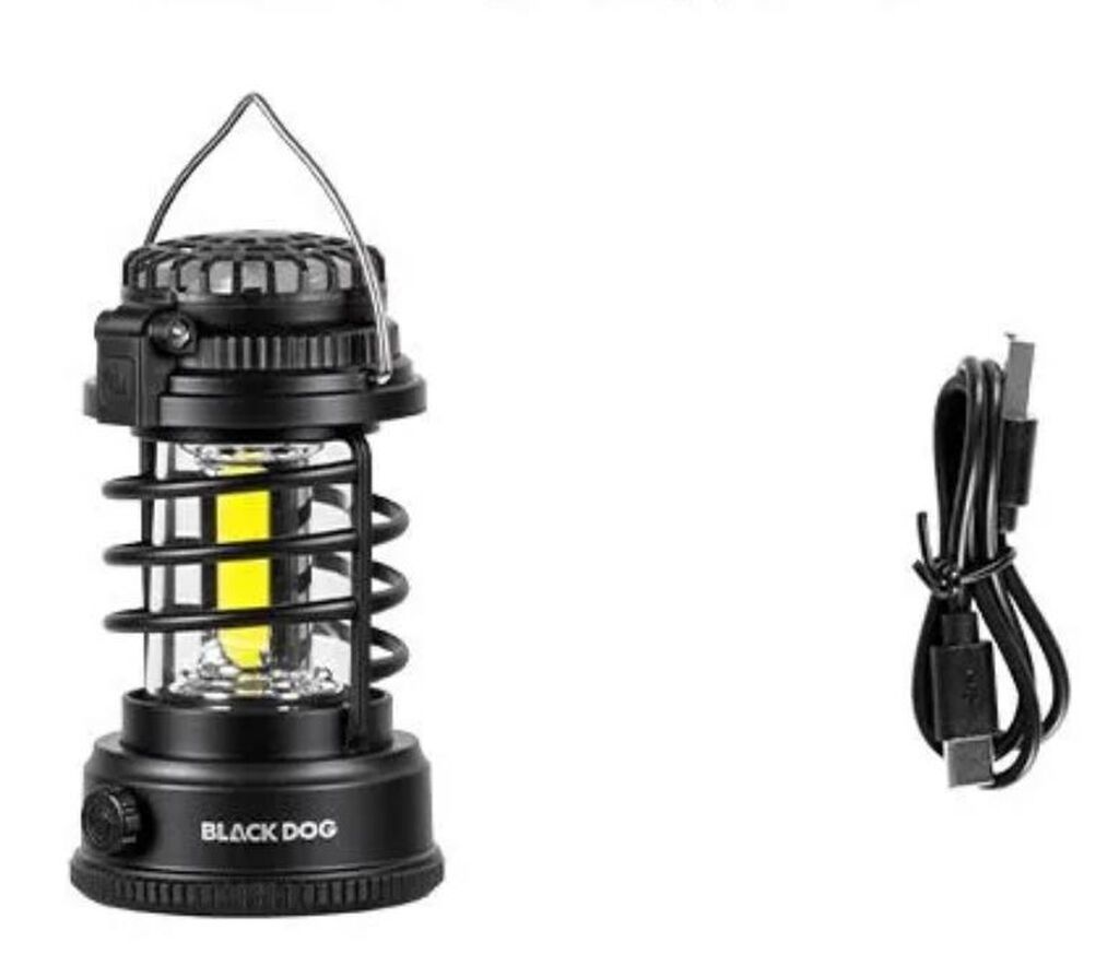 Фонарь-вентилятор BLACK DOG BLACK SEAL 2-в-1 - Комбинированное: фото 7