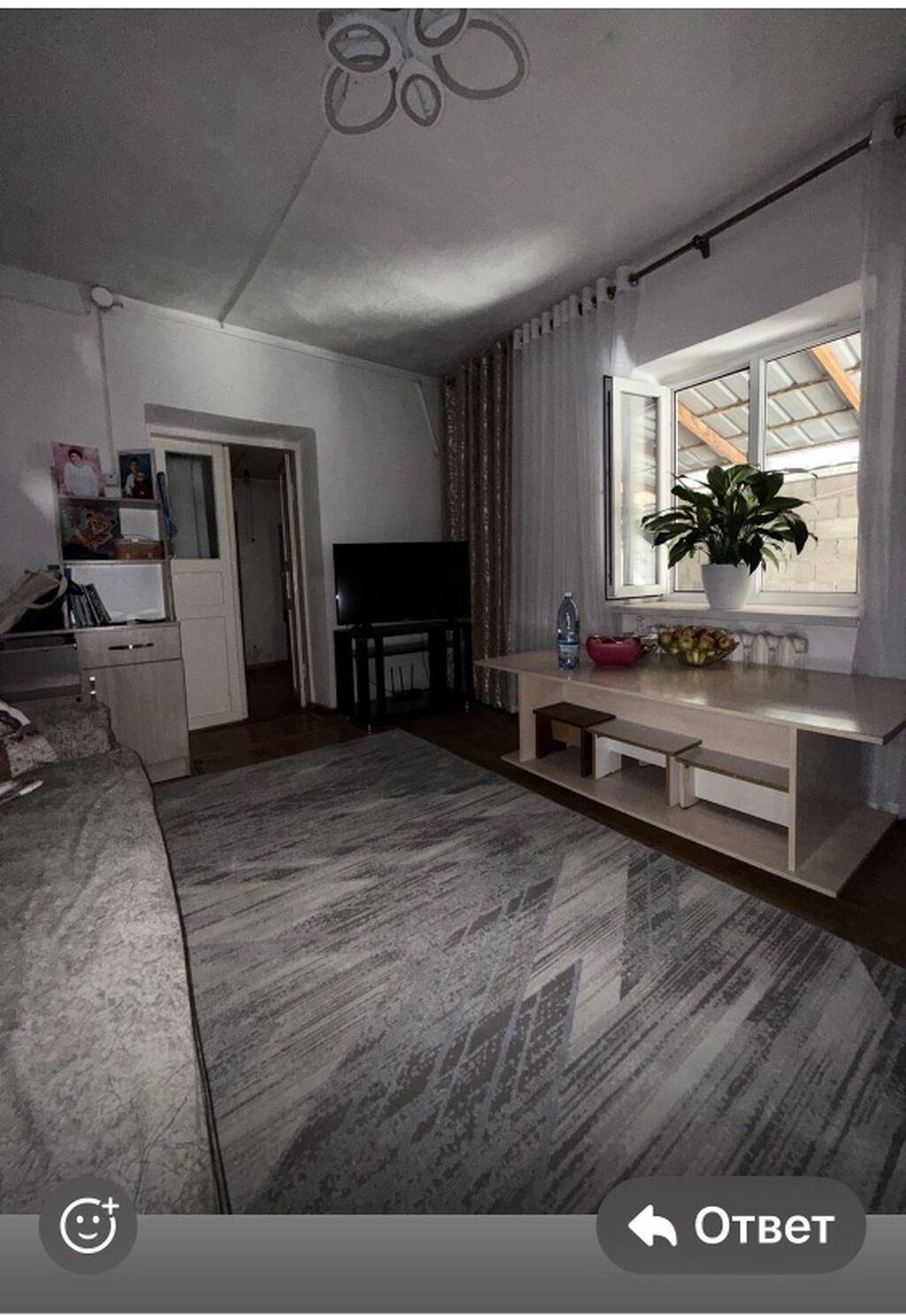 3 комнаты, 70 м², 2300 соток, Бишкек: фото 1