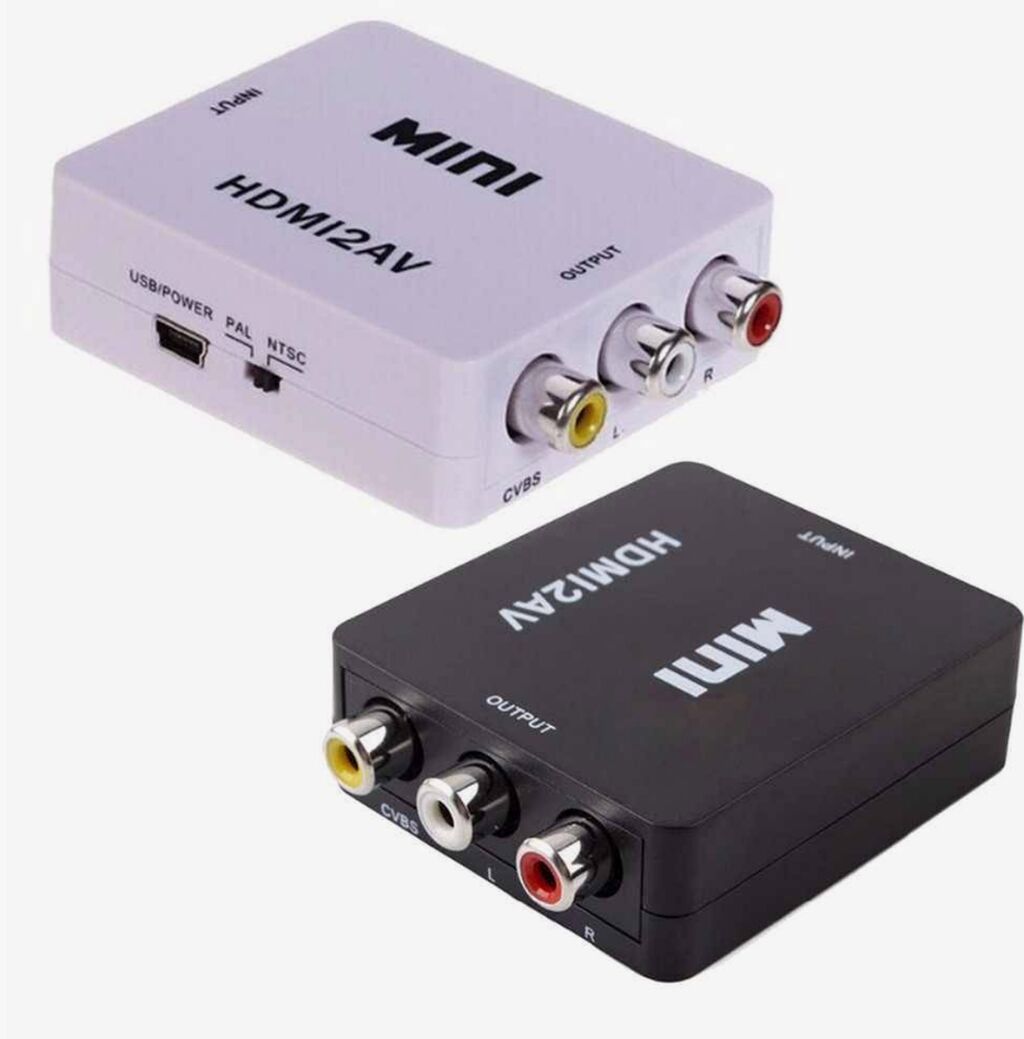 Мини-конвертер HDMI → AV (RCA) Мини-конвертер HDMI → AV: фото 3