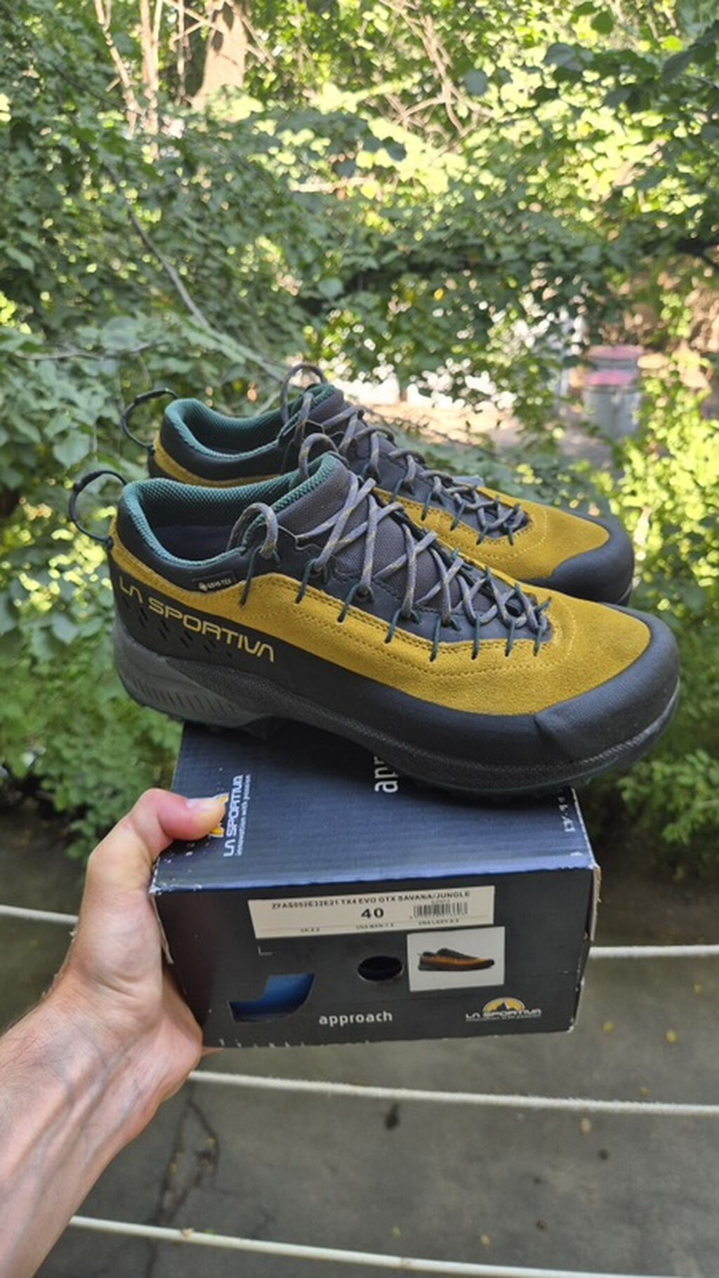 Мужские кроссовки La Sportiva TX4 Evo GTX Savana/Jungle. Унисекс: фото 4