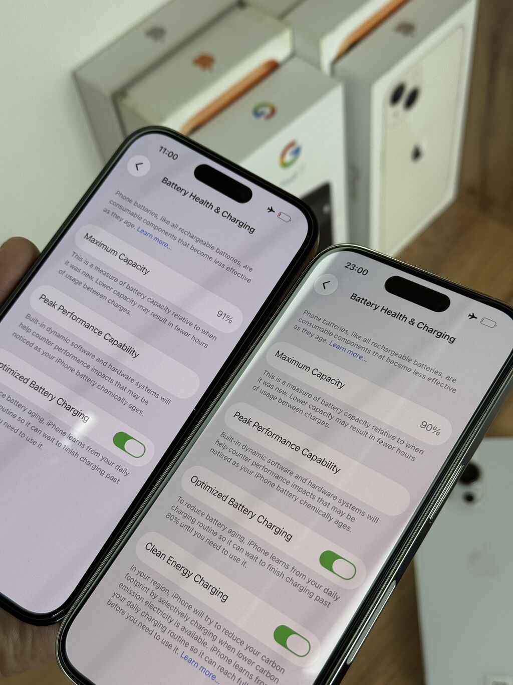 IPhone 14 Pro, Б/у, 512 ГБ, Белый, Защитное стекло, Чехол, 90 %: фото 6