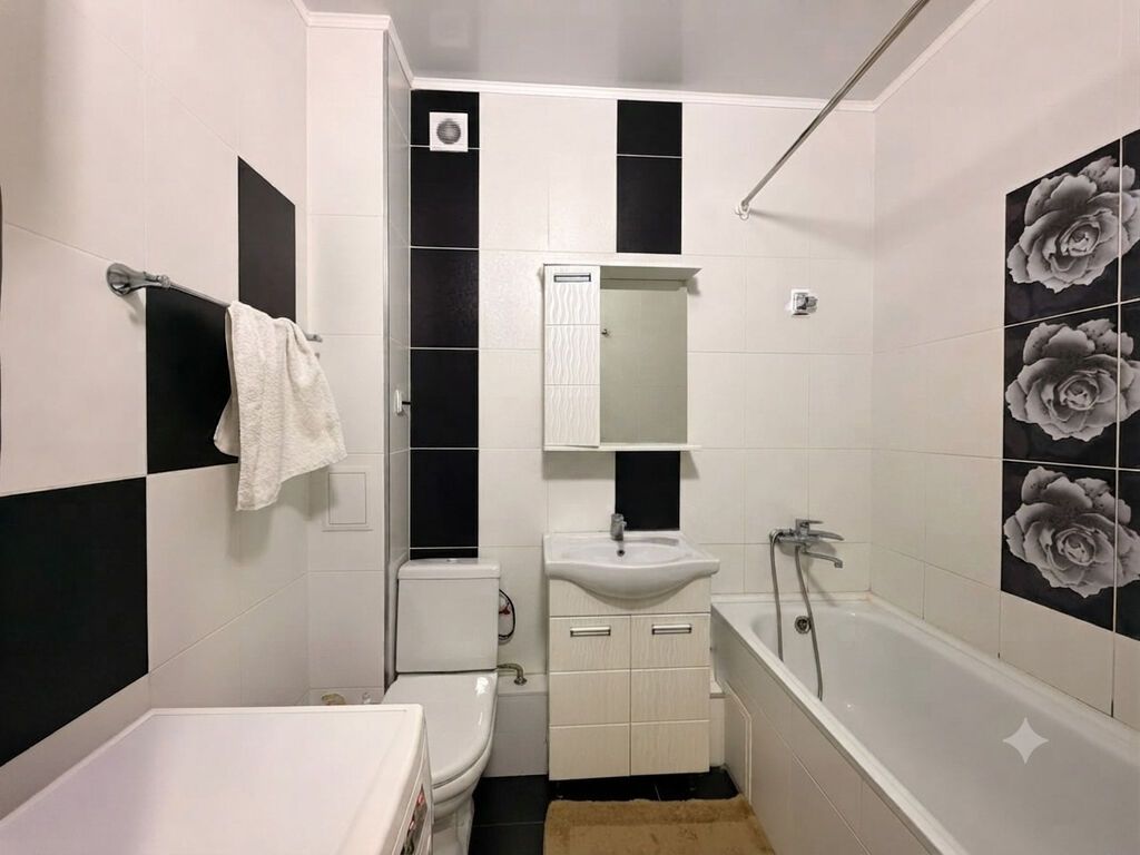 2 комнаты, 54 м², Асанбай мкр Элитка, 8 этаж, Свежий ремонт: фото 7