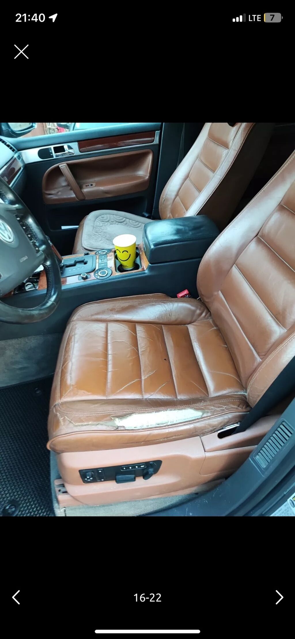 Volkswagen Touareg: 2005 г., 4.2 л, Автомат, Газ, Кроссовер: фото 8