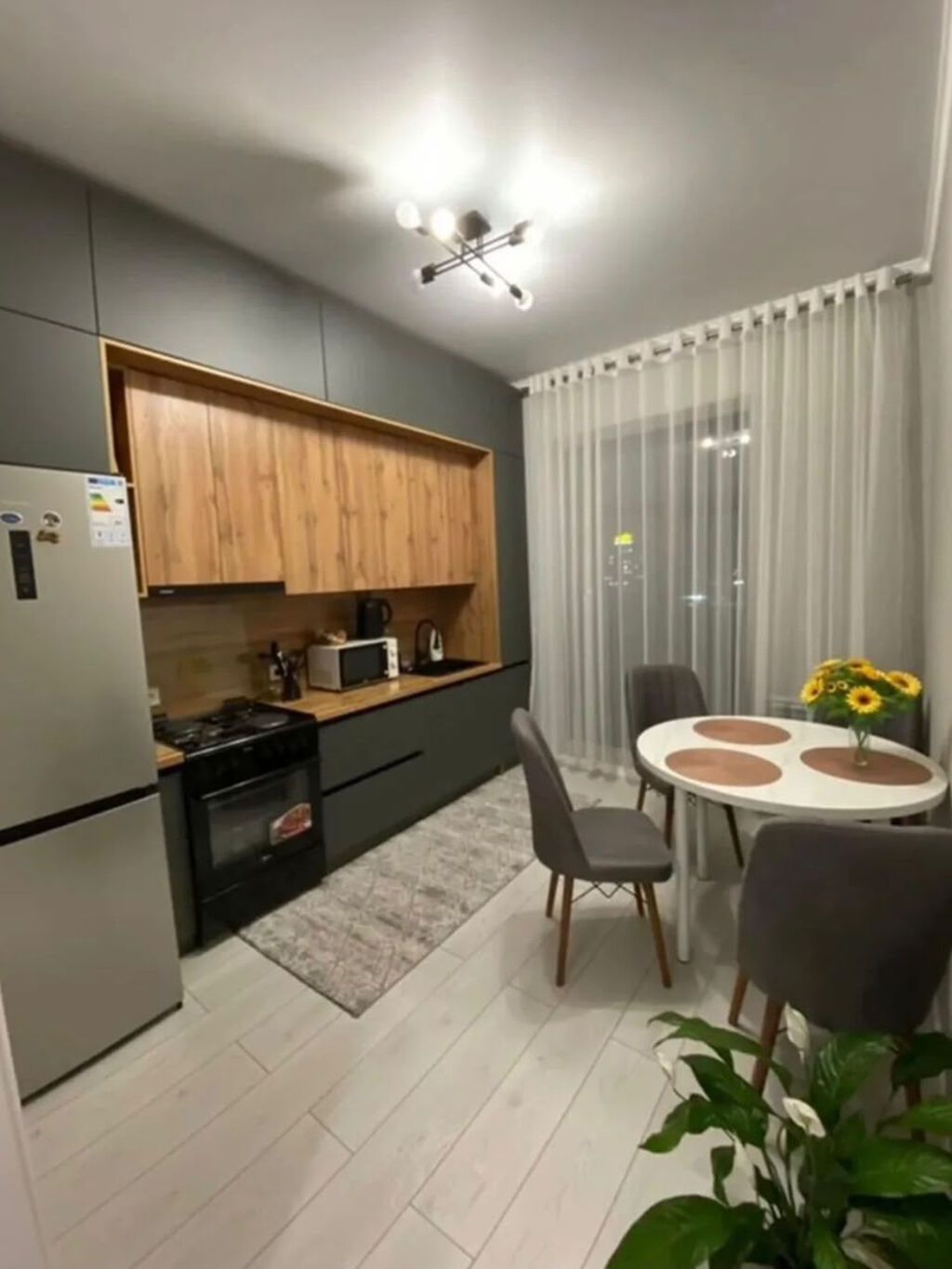 1 комната, 36 м², Кара-Жыгач ж/м Элитка, 4 этаж, Свежий ремонт: фото 4