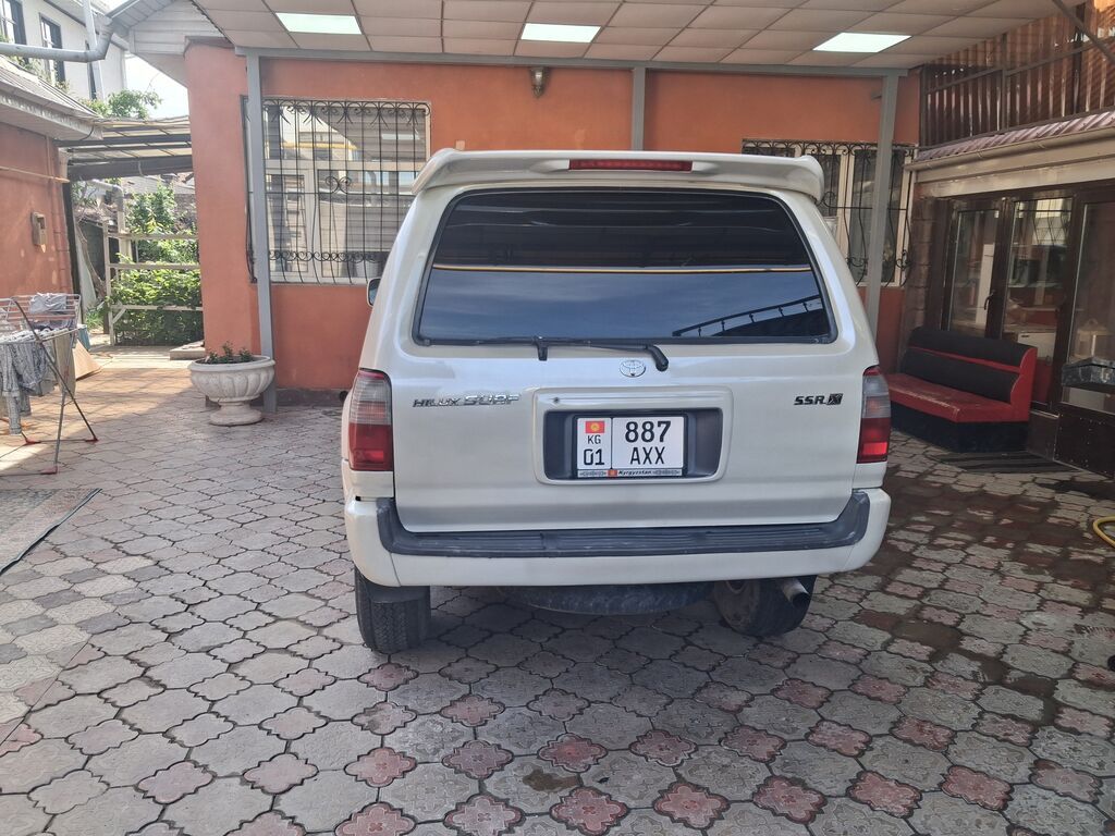 Toyota Hilux Surf: 2000 г., 2.7 л, Автомат, Бензин, Внедорожник: фото 6