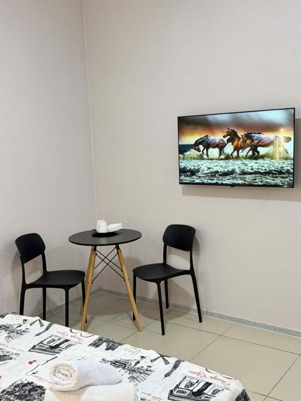 1 комната, Кара-Жыгач ж/м, Душевая кабина, Постельное белье, Кондиционер, фото 5