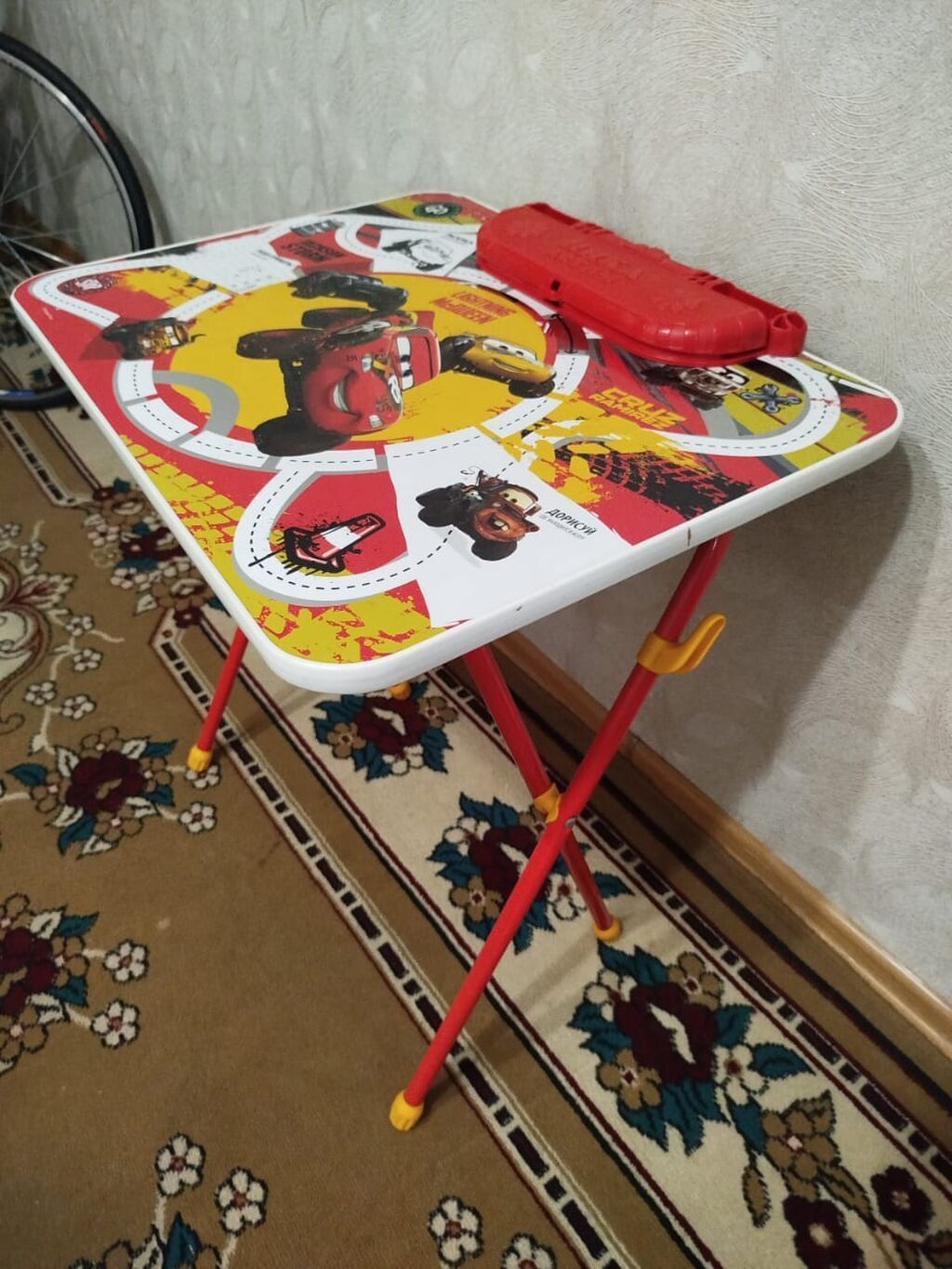 Продаю детскую кроватку 140×65 с матрасом — 1000 сом. В подарок: фото 4