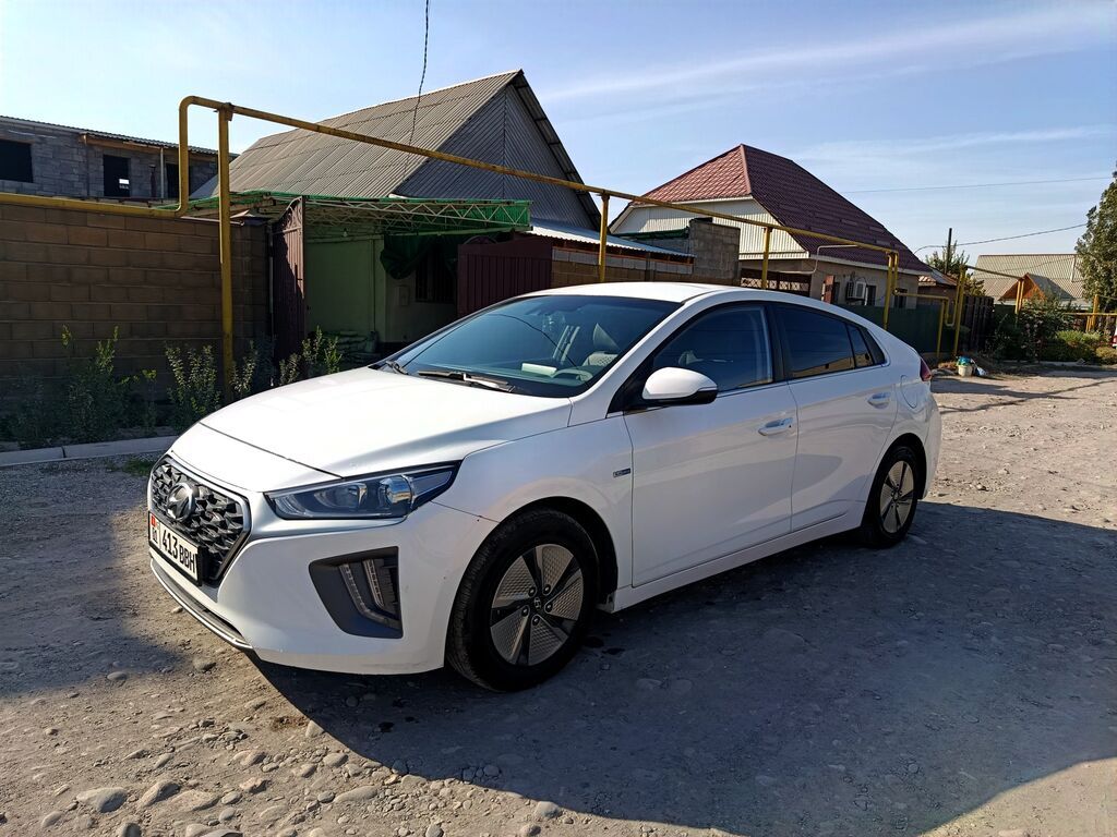 Hyundai Ioniq: 2019 г., 1.6 л, Автомат, Гибрид, Хэтчбэк: фото 1