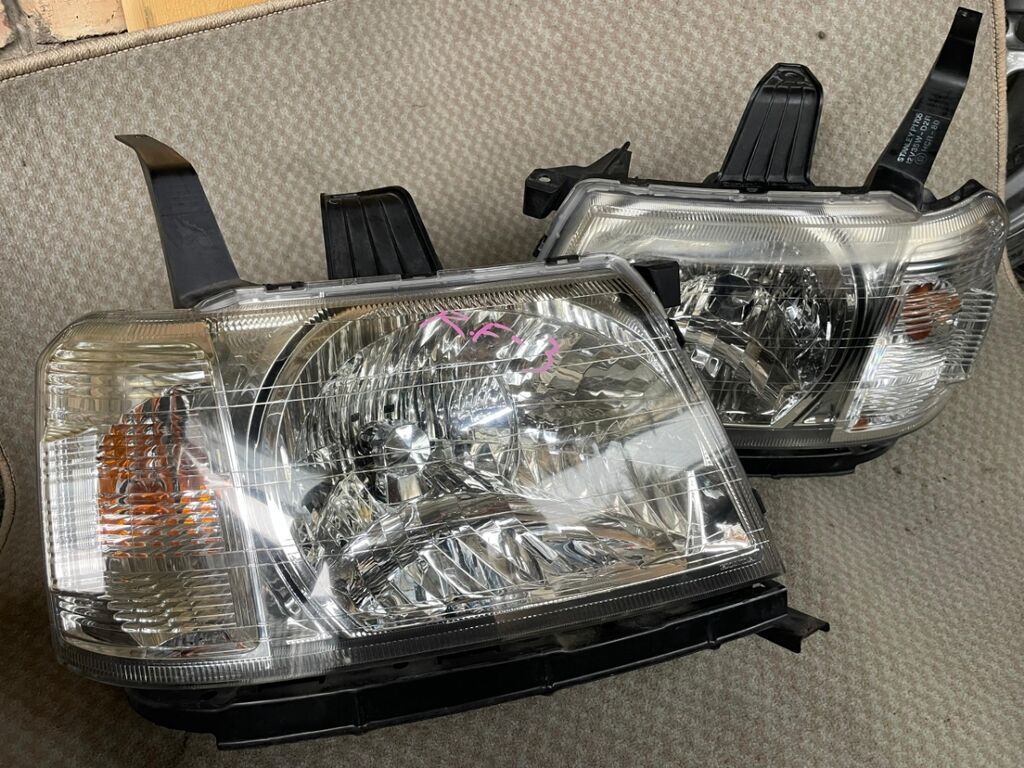 Комплект передних фар Honda 2003 г., Б/у, Оригинал, Япония