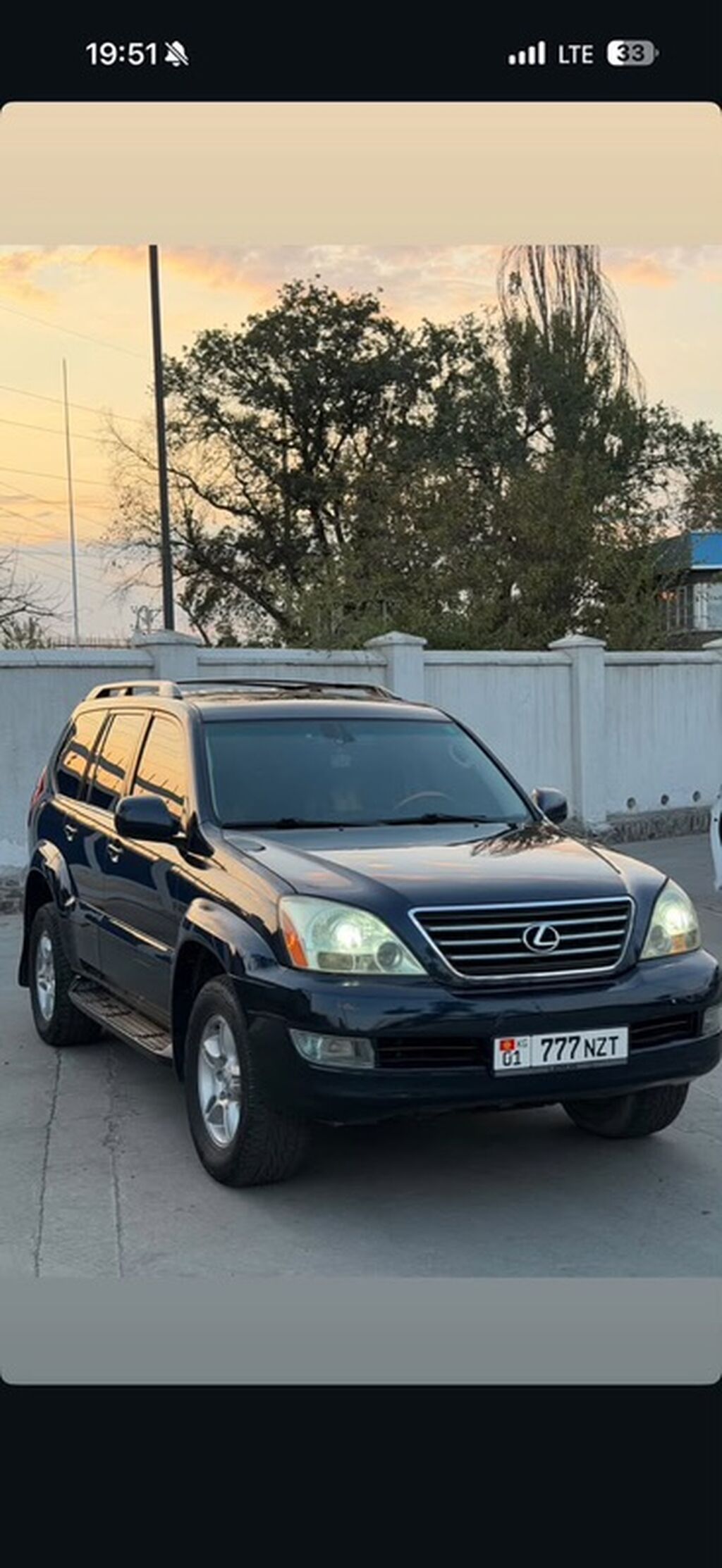 Lexus GX: 2003 г., 4.7 л, Автомат, Бензин, Внедорожник: фото 1