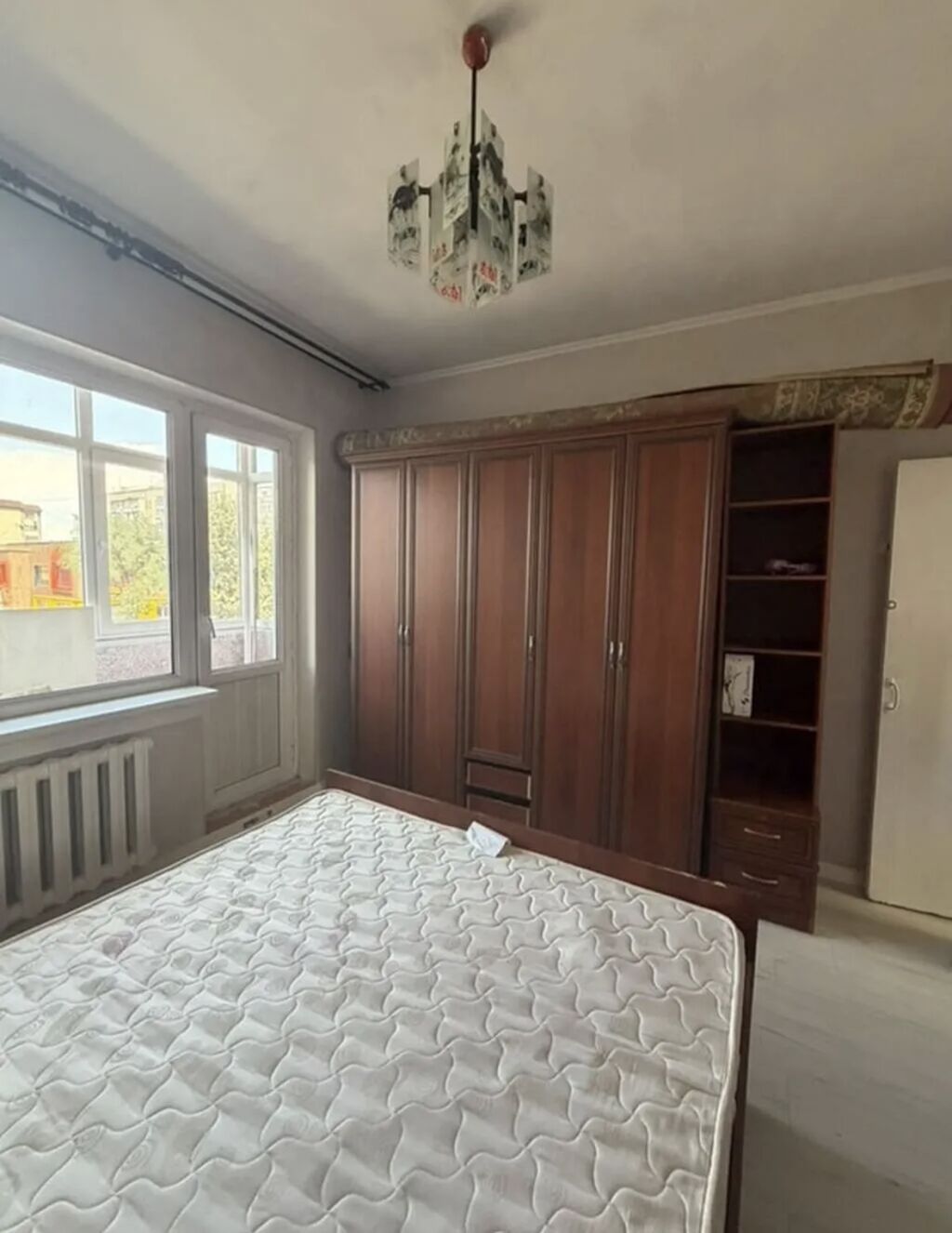 2 комнаты, 48 м², Дордой Плаза ТРЦ 105 серия, 3 этаж, Косметический ремонт: фото 6