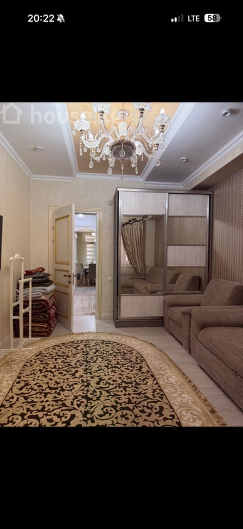 4 комнаты, 136 м², Асанбай мкр Элитка, 1 этаж, Дизайнерский ремонт: фото 5