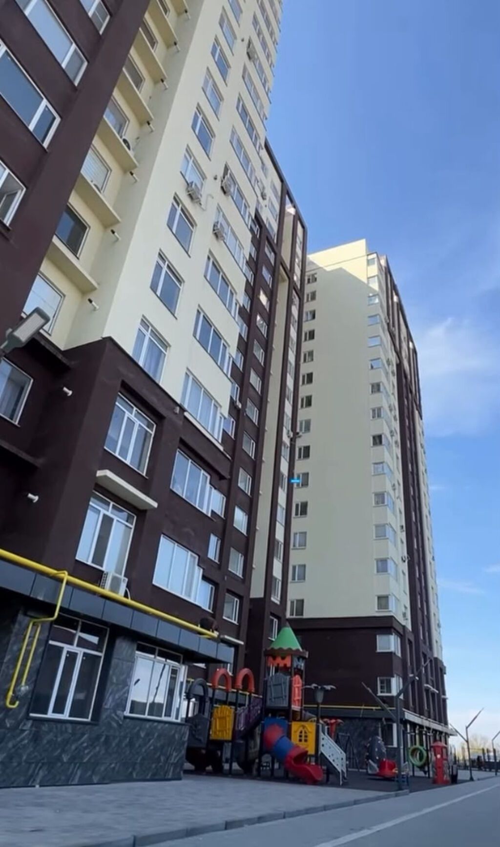 2 комнаты, 82 м², Пишпек Элитка, 12 этаж, ПСО (под самоотделку): фото 3
