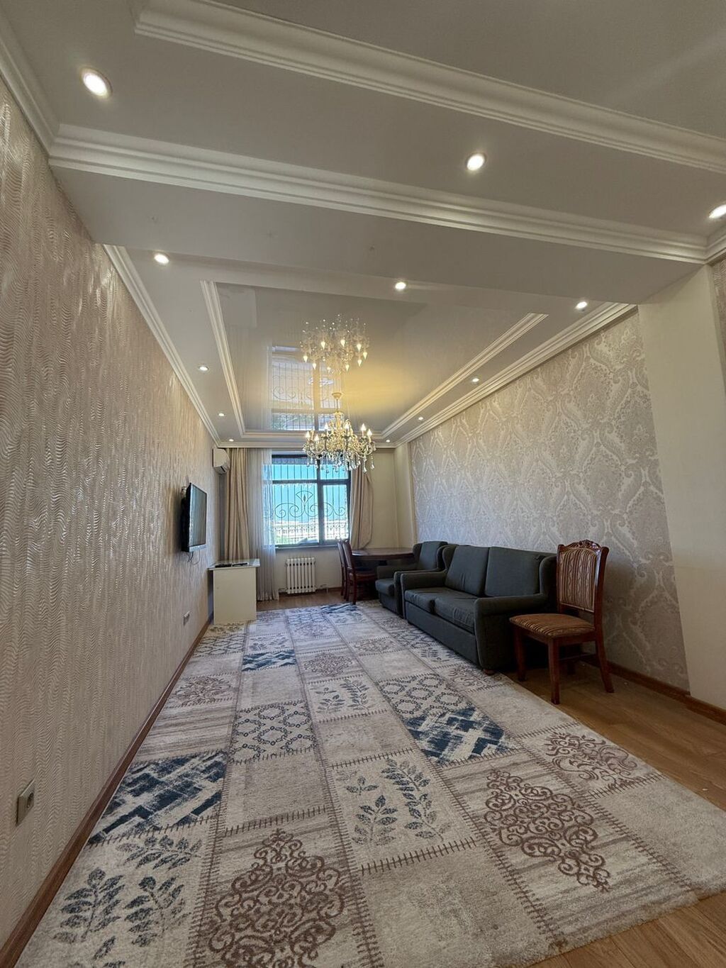 3 комнаты, 100 м², ул. Ахунбаева / Малдыбаева Элитка, 8 этаж, Евроремонт: фото 3