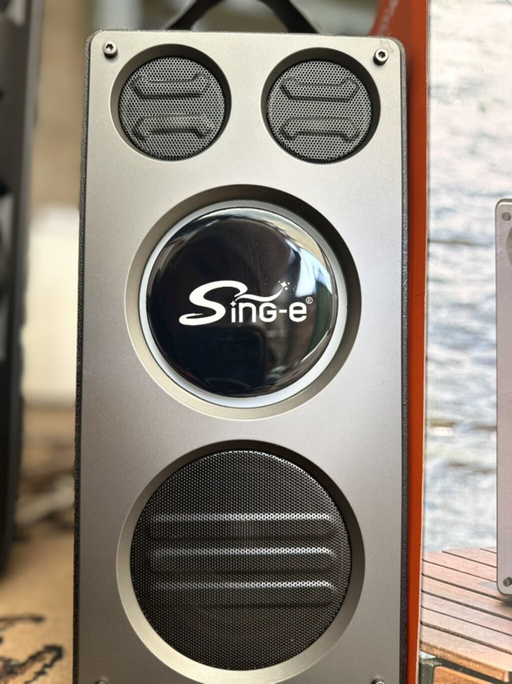 Портативная акустическая система Sing-e JQS9405 с караоке - Мощность: фото 6